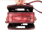 Deer Real Leather Crossbody Handbags HB1064