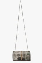 Dollar Cylinder Rhinestone Handbags HB1114