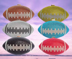 Football Rhinestone Clutch HB1115