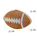 Football Rhinestone Clutch HB1115