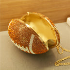 Football Rhinestone Clutch HB1115
