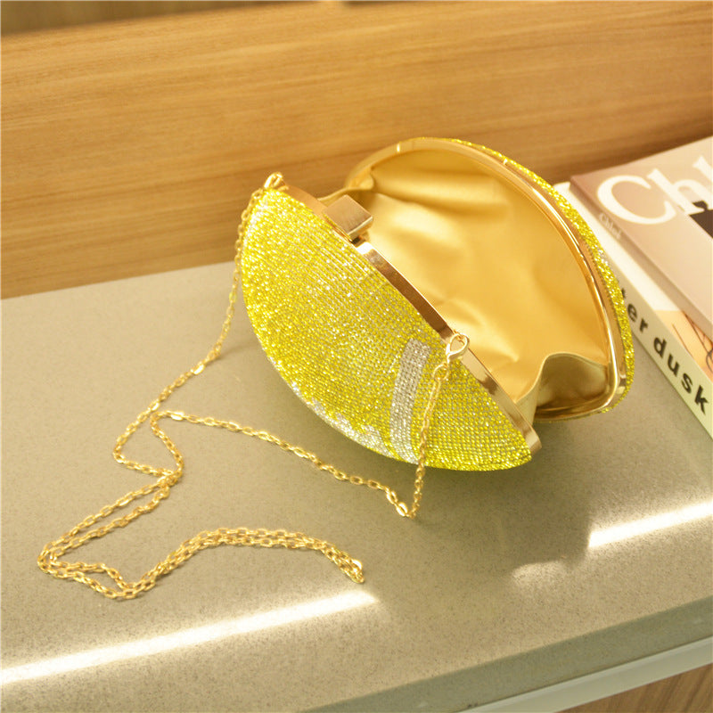 Football Rhinestone Clutch HB1115