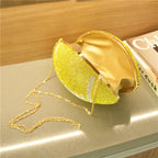 Football Rhinestone Clutch HB1115