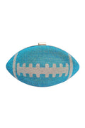 Football Rhinestone Clutch HB1115