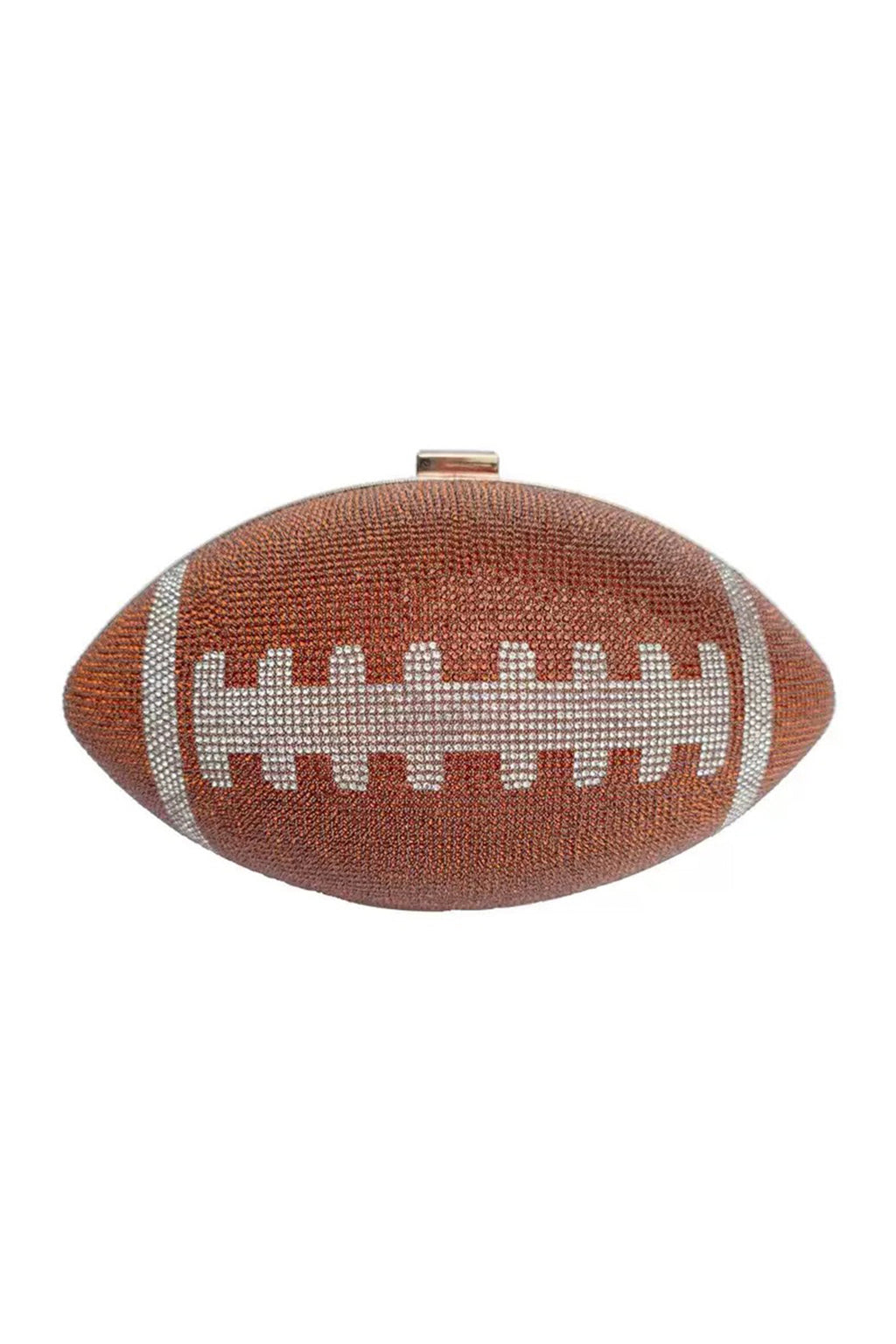 Football Rhinestone Clutch HB1115