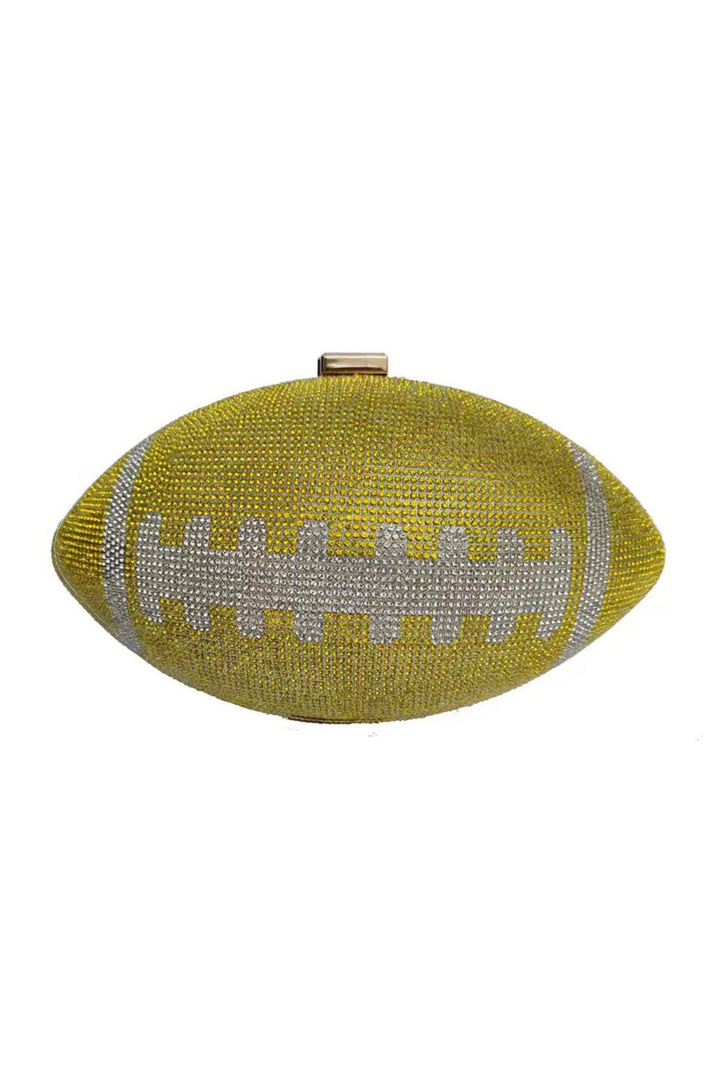 Football Rhinestone Clutch HB1115