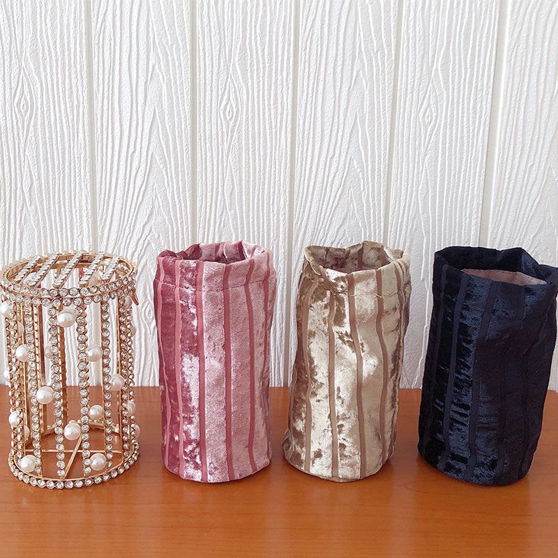 Rhinestone Pearl Cylinder Handbags HB1130
