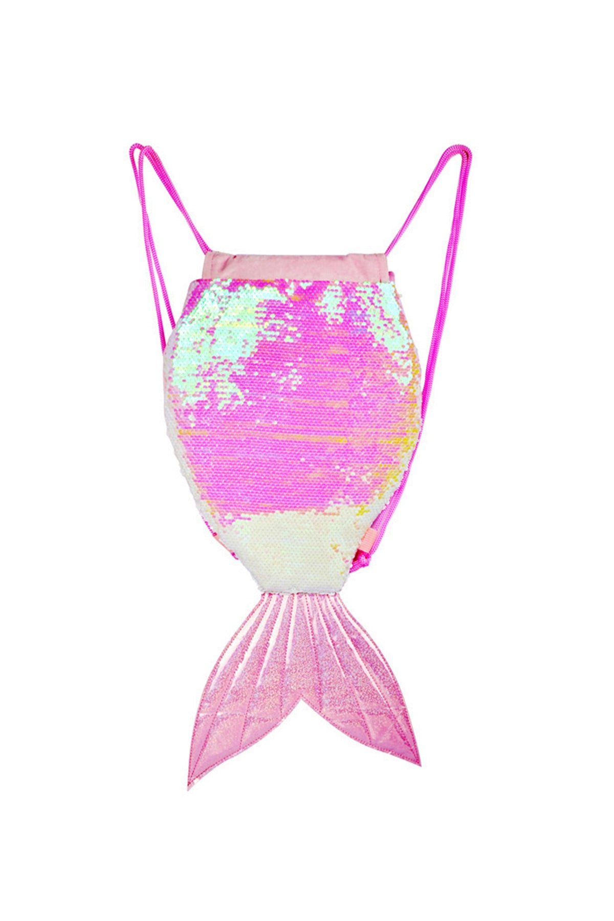 Mermaid Sequin Pink Backpack HB1140