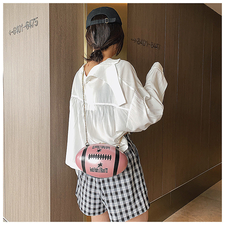 Football Pu Leather Crossbody HB1151
