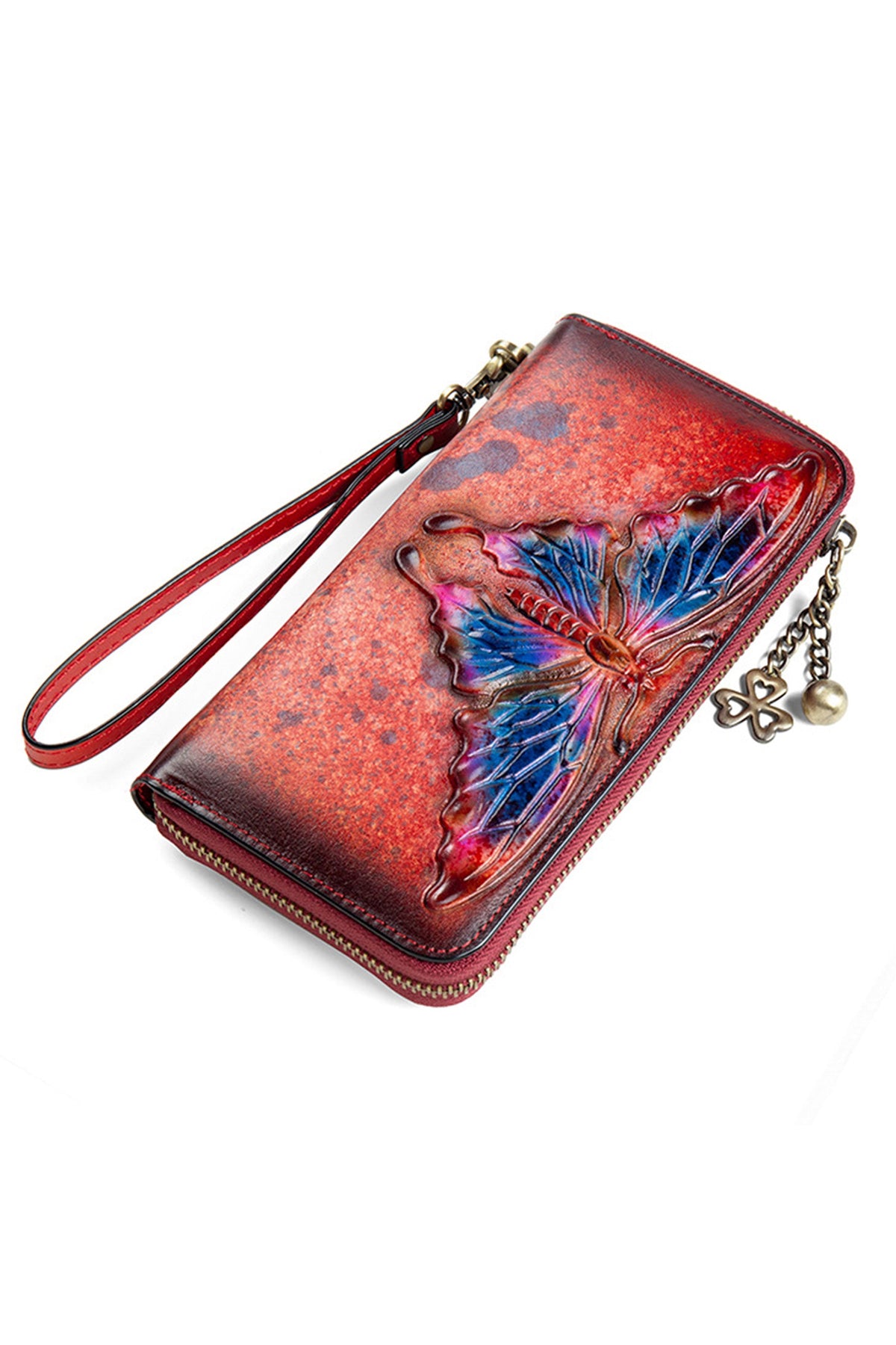 Butterfly Real Leather Wristlets HB1158