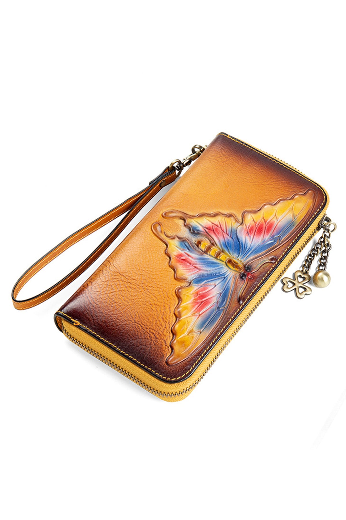 Butterfly Real Leather Wristlets HB1158