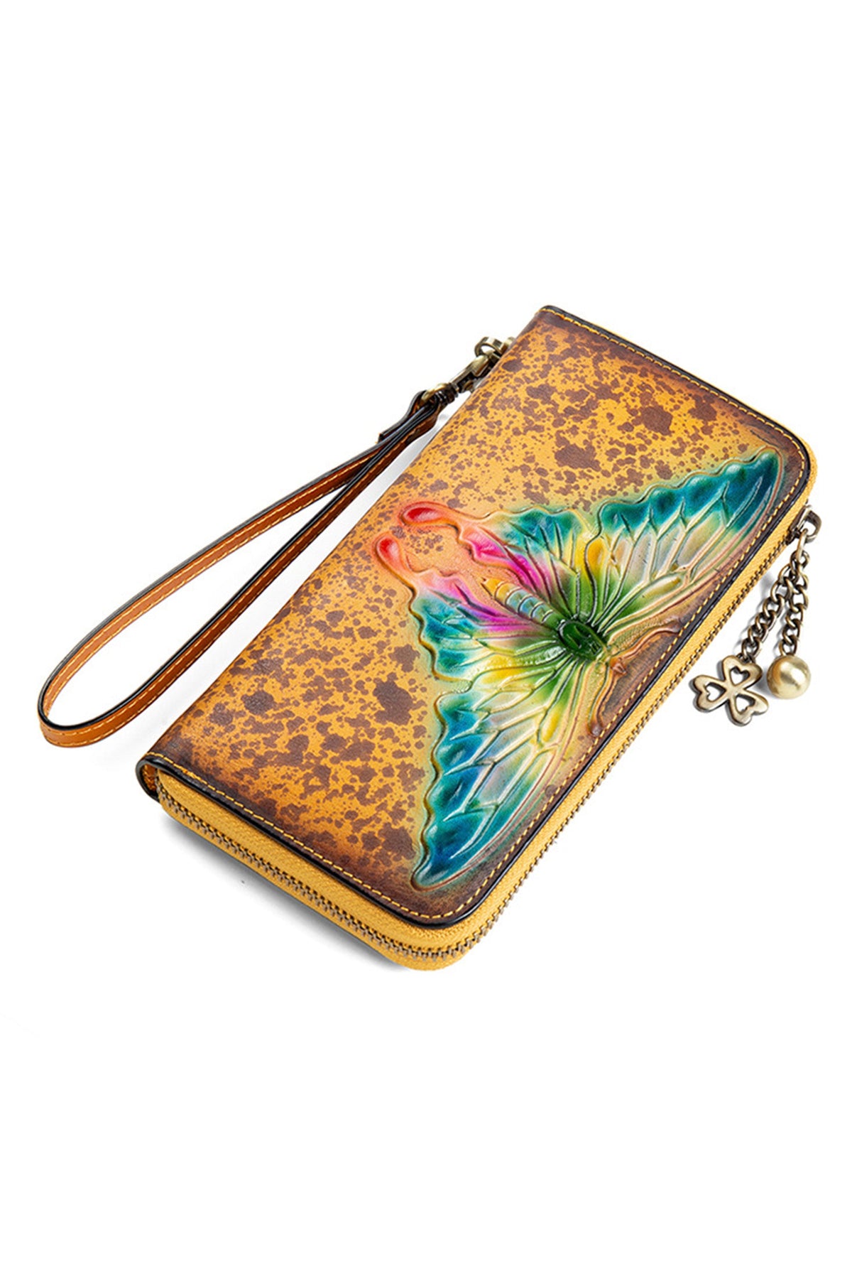 Butterfly Real Leather Wristlets HB1158