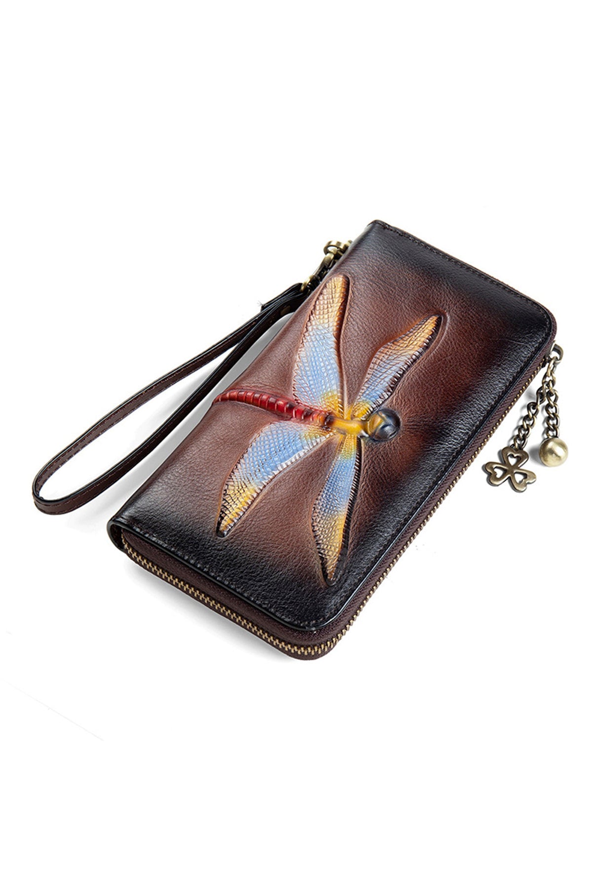 Dragonfly Real Leather Wristlets HB1159