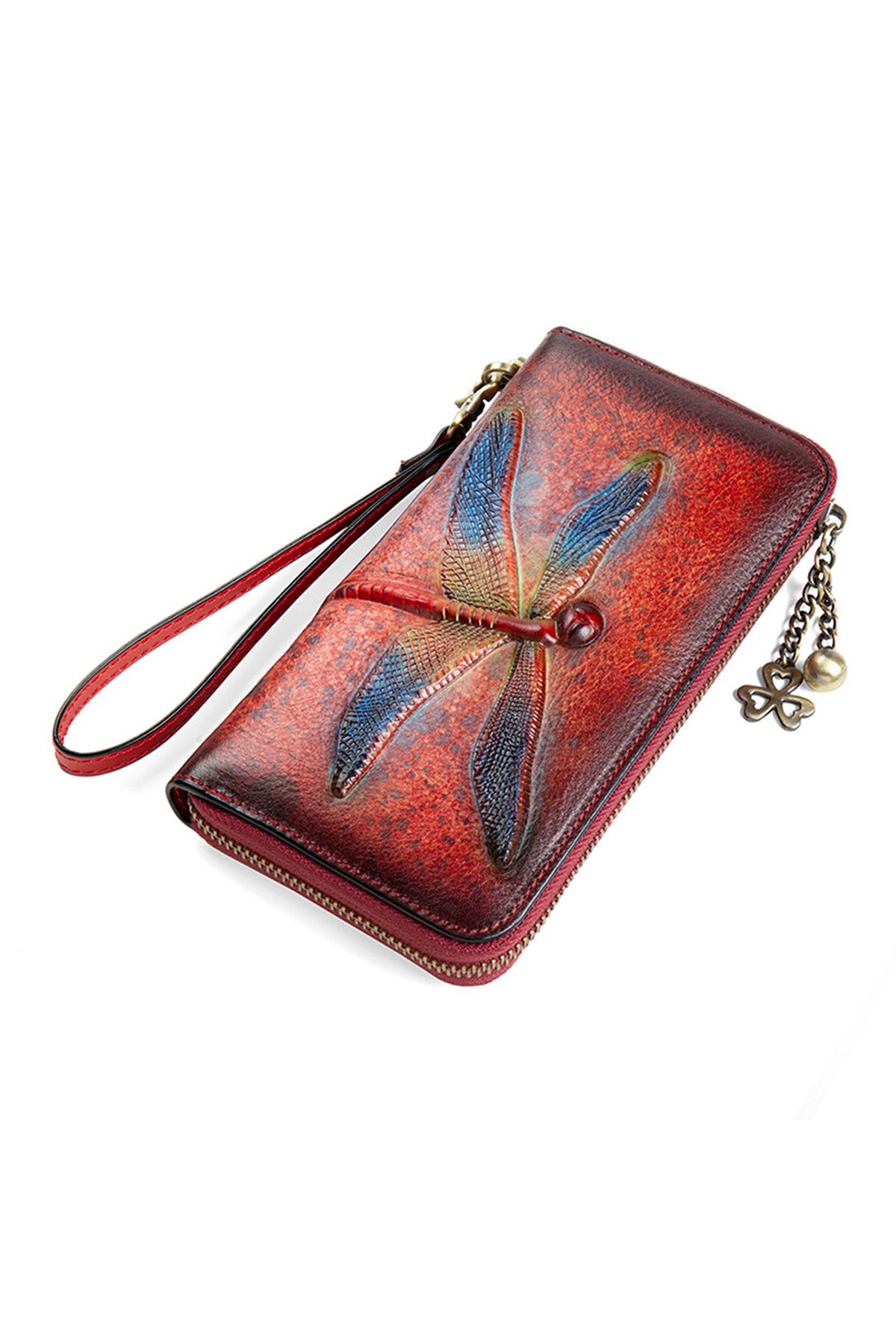 Dragonfly Real Leather Wristlets HB1159