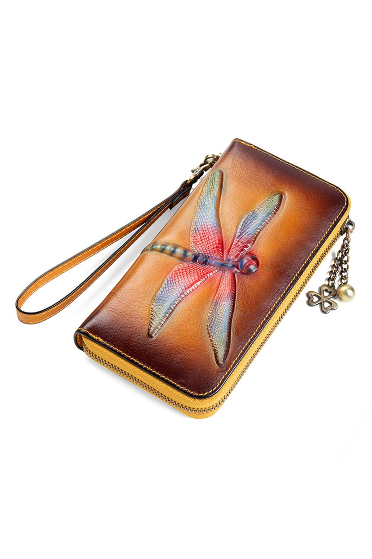 Dragonfly Real Leather Wristlets HB1159