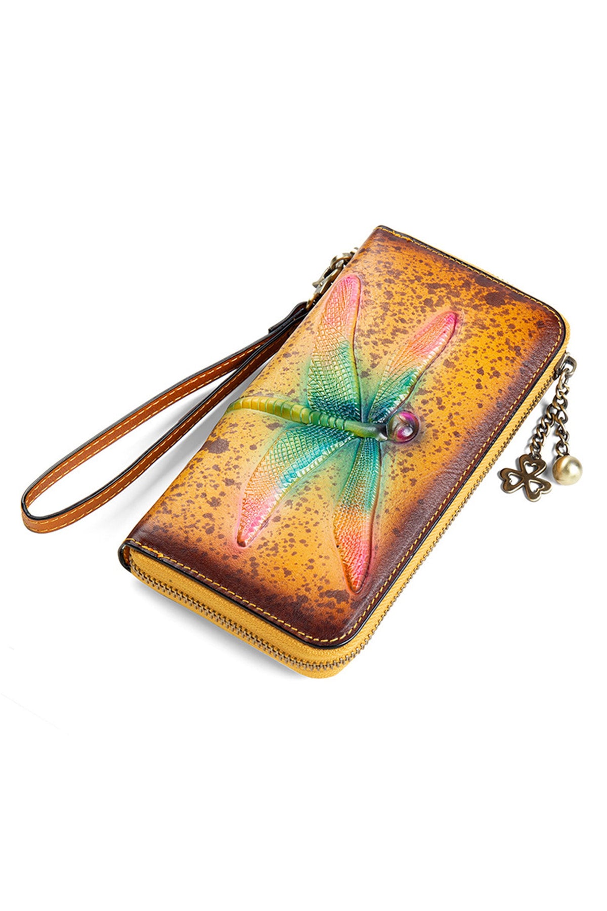 Dragonfly Real Leather Wristlets HB1159