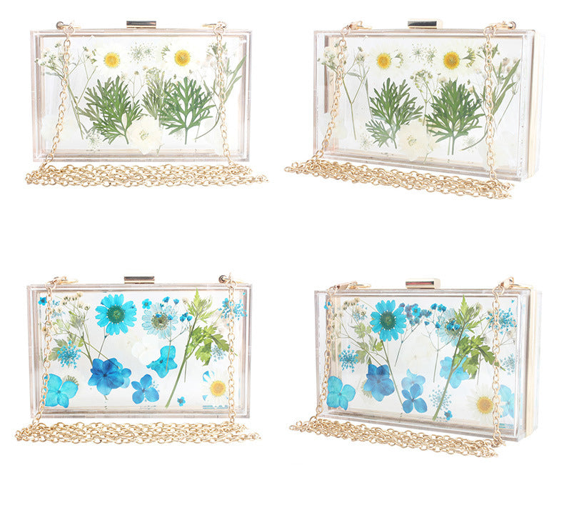 Dasiy Acrylic Crossbody bags HB1160