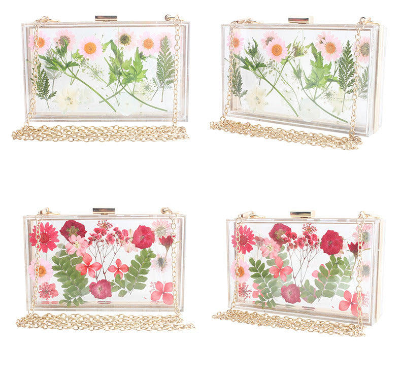 Dasiy Acrylic Crossbody bags HB1160