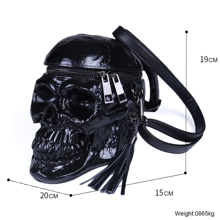 Skull Head Pu Leather Crossbody HB1174