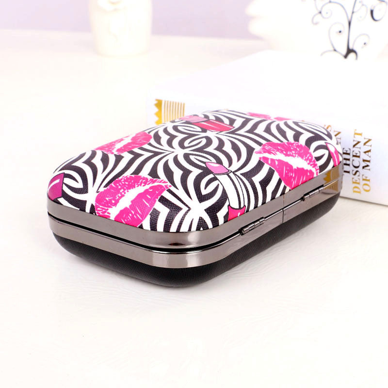 Zebra Lips Printed Crossbody HB1176 – view 4