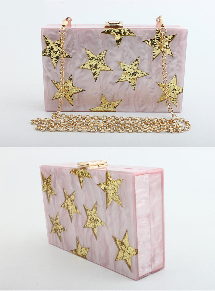 Star Acrylic Crossbody HB1178
