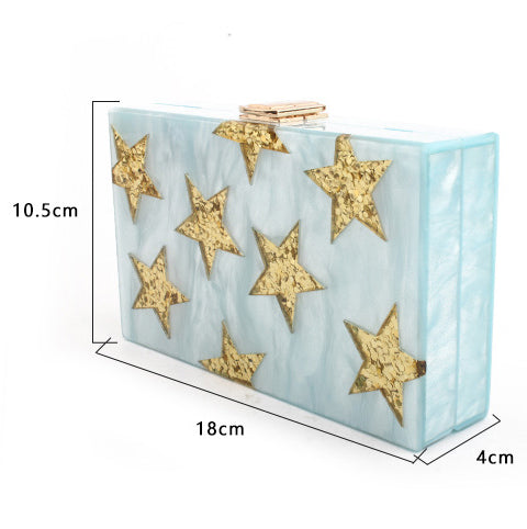 Star Acrylic Crossbody HB1178