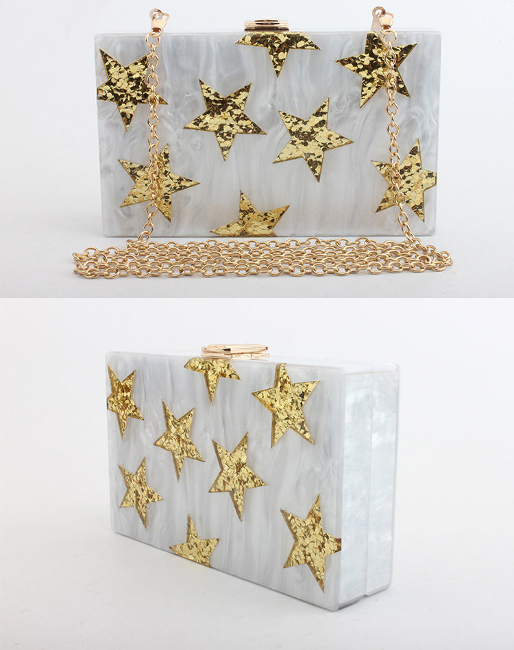 Star Acrylic Crossbody HB1178