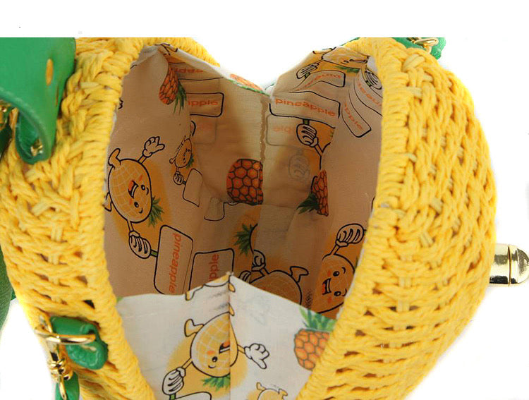 Pineapple Weave Crossbody HB1212