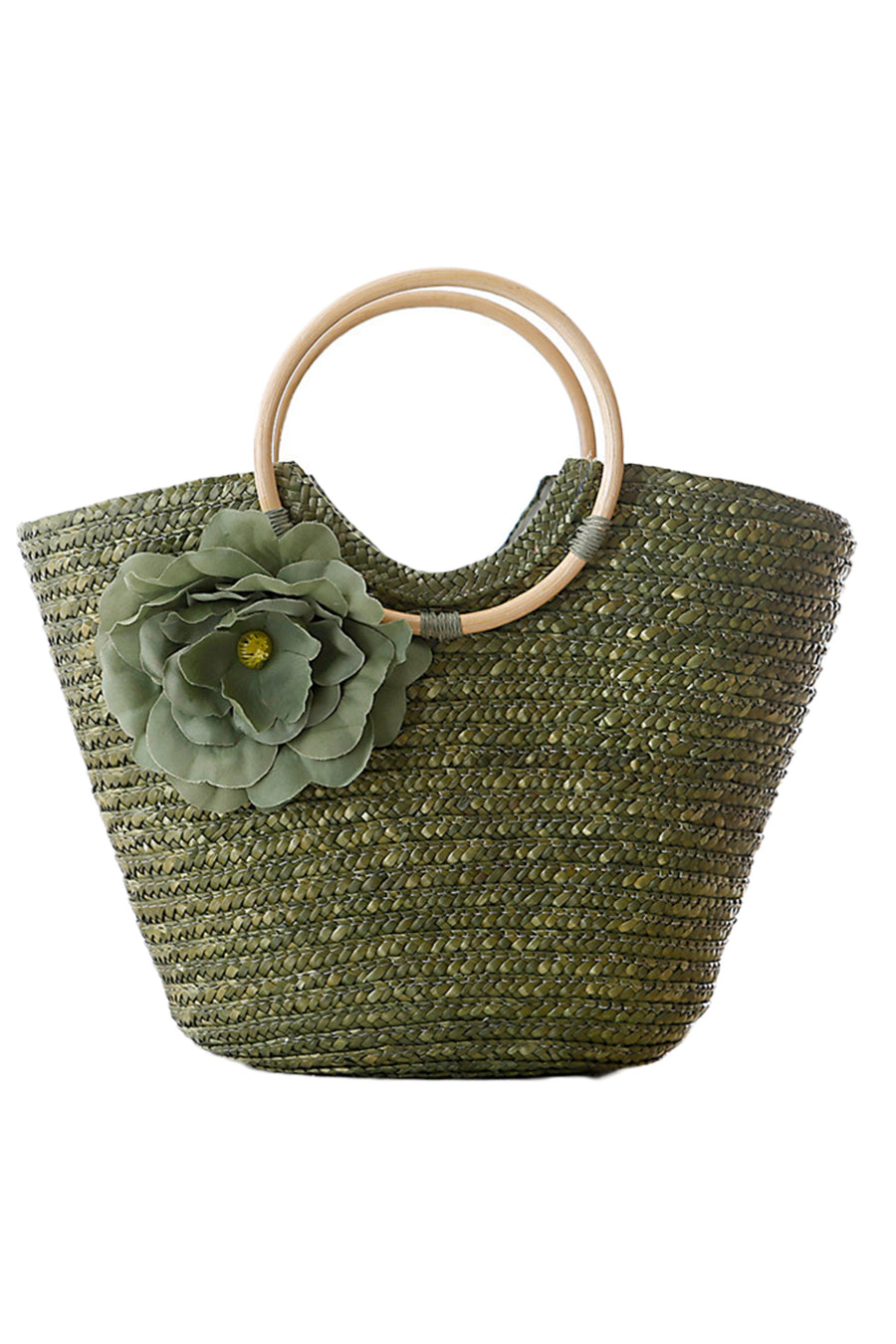 Floral Weave Tote Bag HB1213