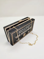 Credit Card Rhinestone Clutch HB1273