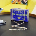 Credit Card Rhinestone Clutch HB1273