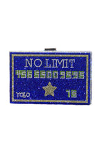 Credit Card Rhinestone Clutch HB1273
