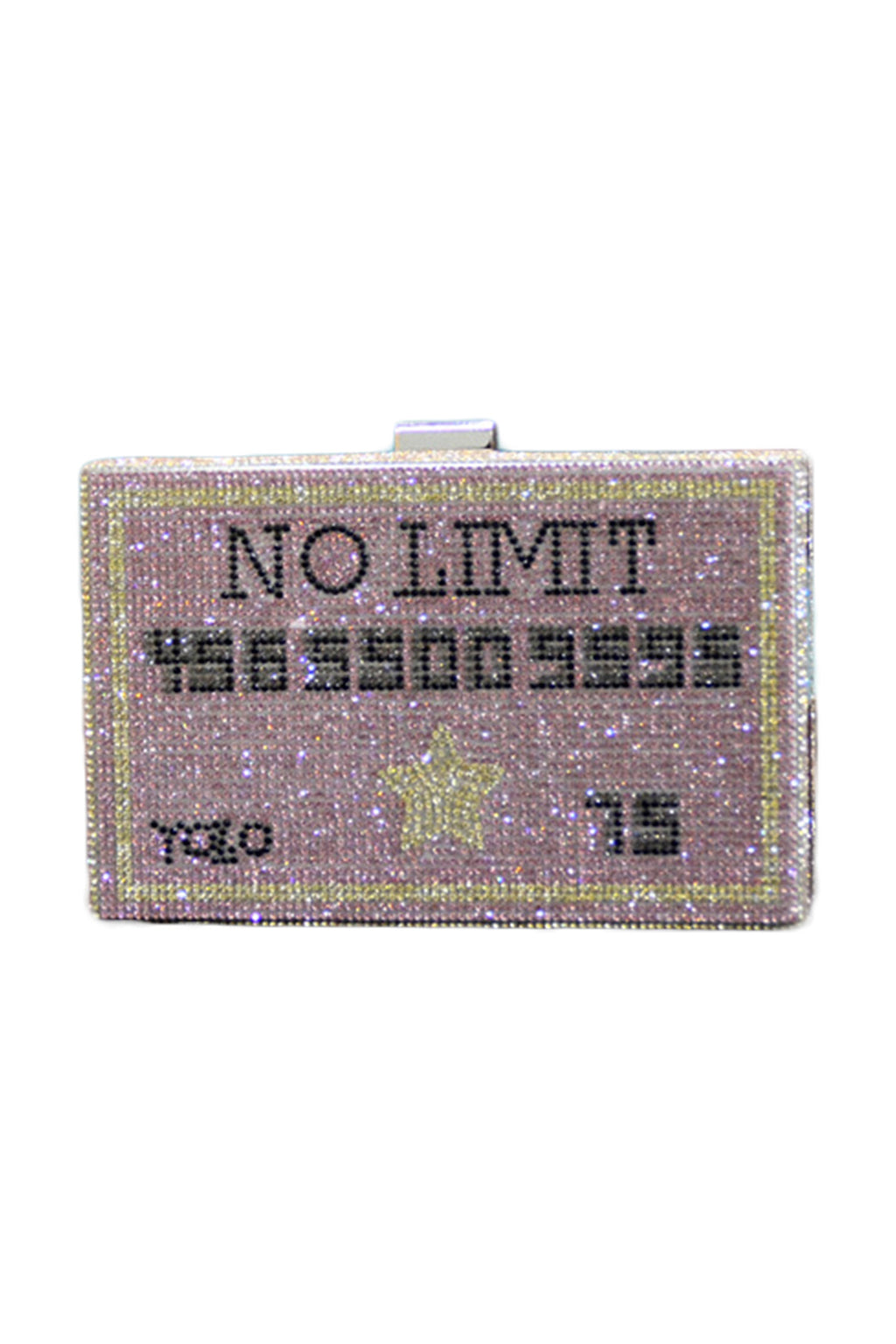 Credit Card Rhinestone Clutch HB1273