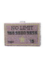 Credit Card Rhinestone Clutch HB1273