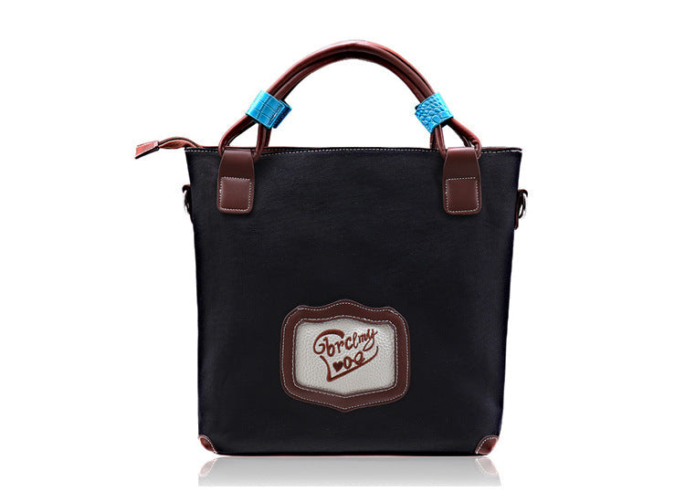 Printed Pu Leather Tote Bag HB1317