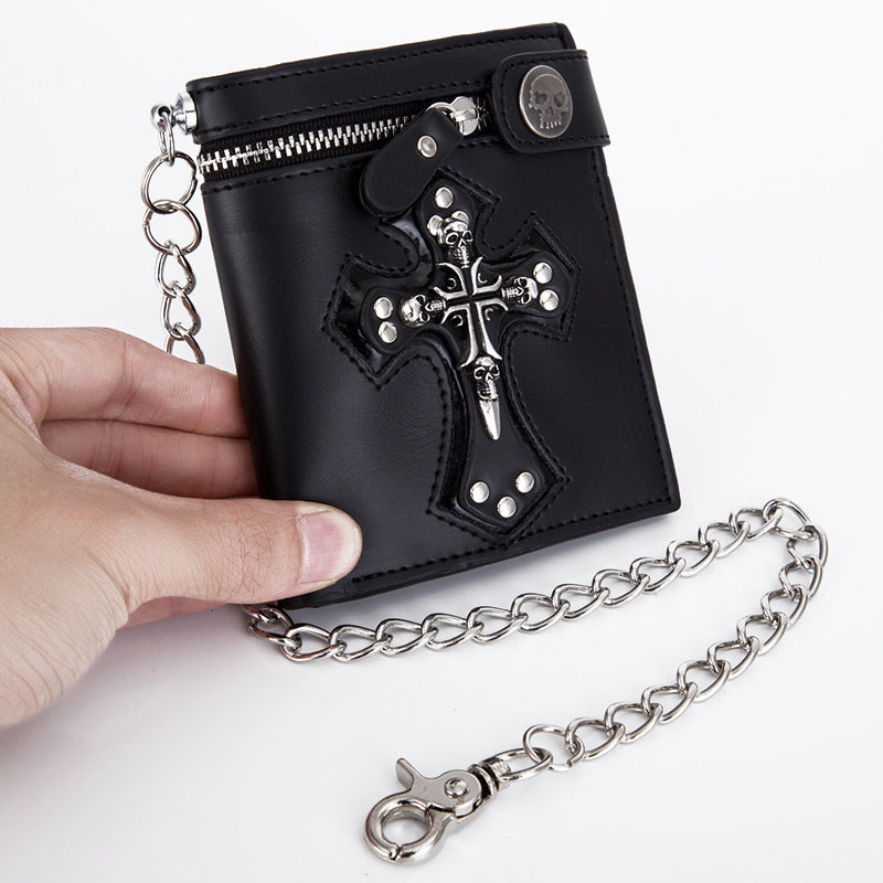 Cross Pu Leather Wallets HB1333