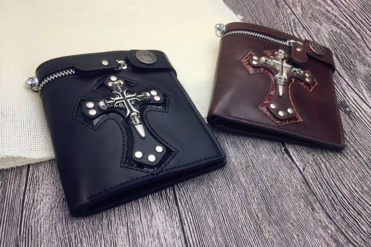 Cross Pu Leather Wallets HB1333