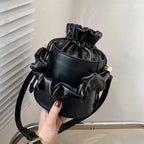 Pu Leather Bucket Bag HB1335