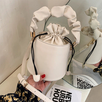 Pu Leather Bucket Bag HB1335