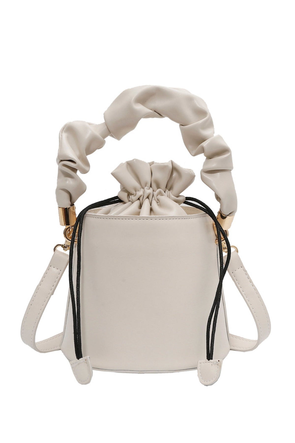 Pu Leather Bucket Bag HB1335