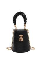 Crocodile Pattern Pu Leather Bucket Bag HB1336
