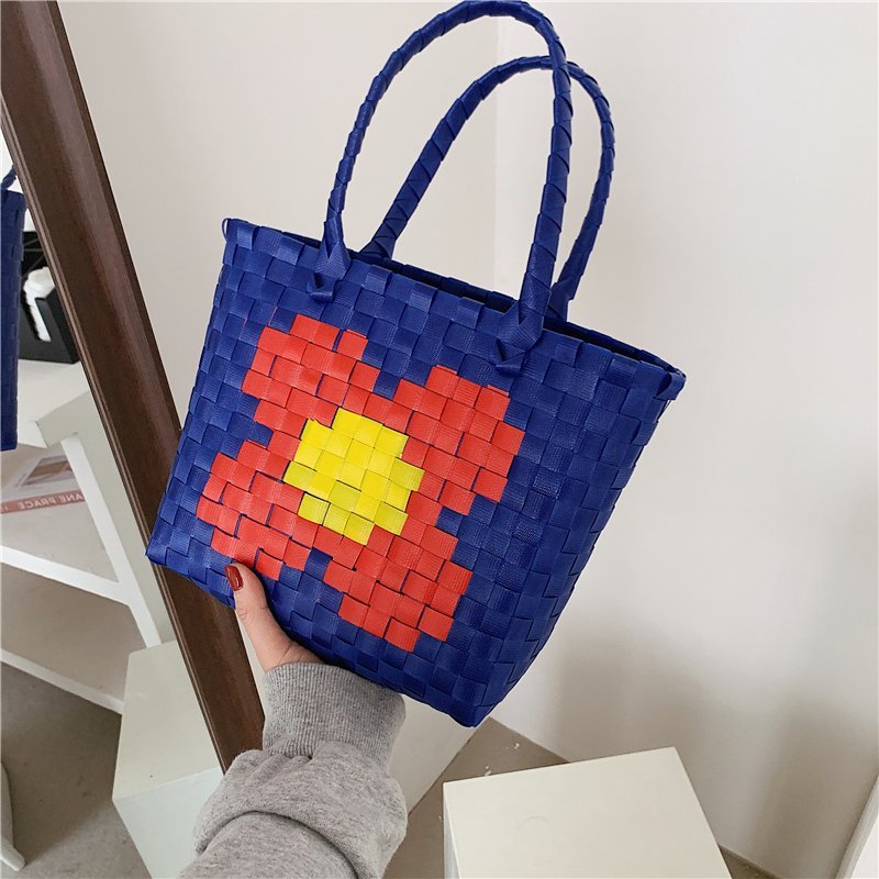 Flower Straw Tote Bag HB1376