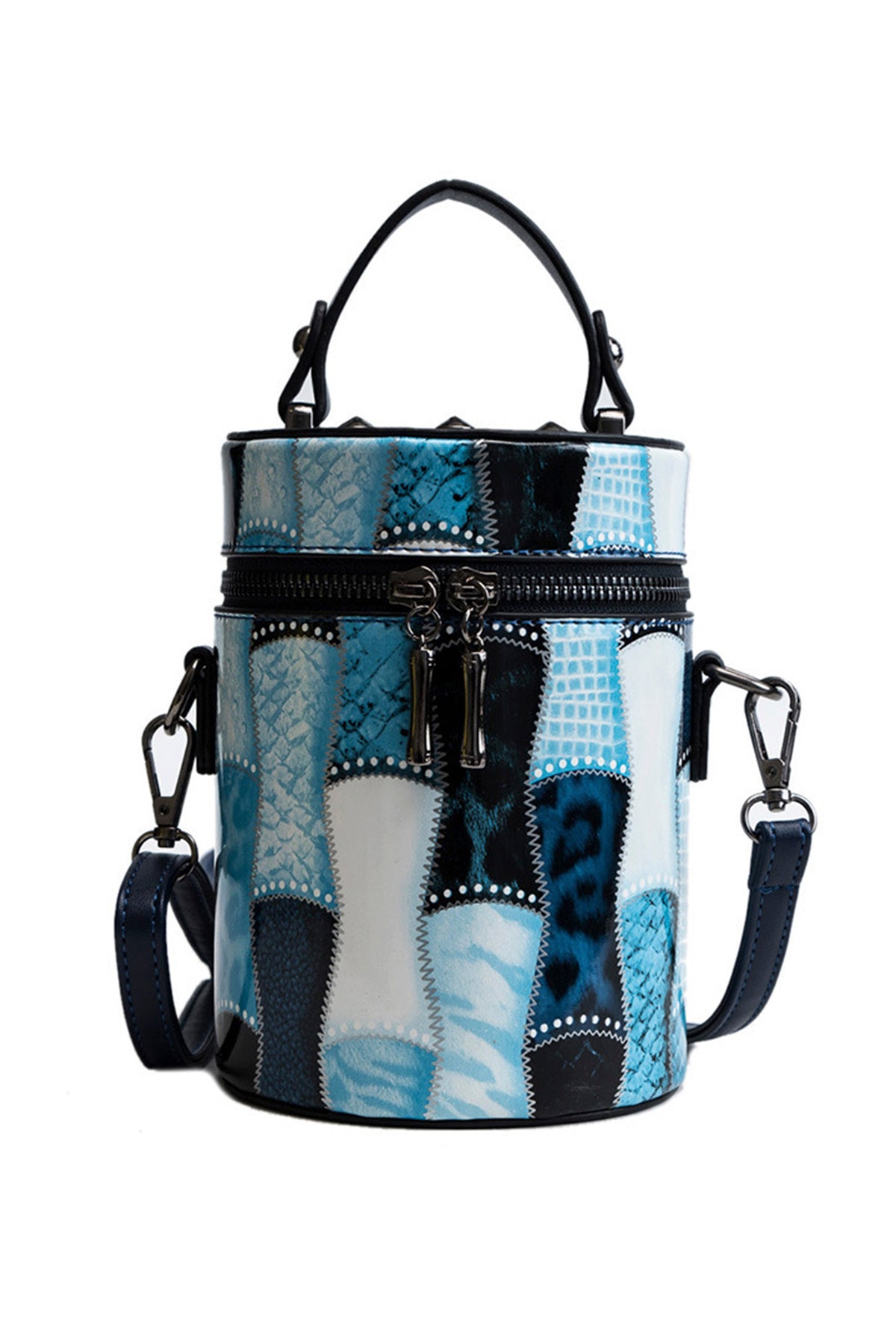 Cylinder Pu Leather Crossbody HB1379