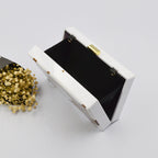 Star Acrylic Rectangle Evening Bag HB1383