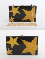 Star Acrylic Rectangle Evening Bag HB1383