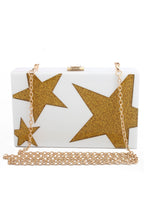 Star Acrylic Rectangle Evening Bag HB1383