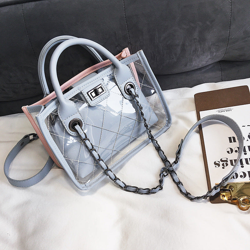 Diamond Transparent Crossbody HB1397