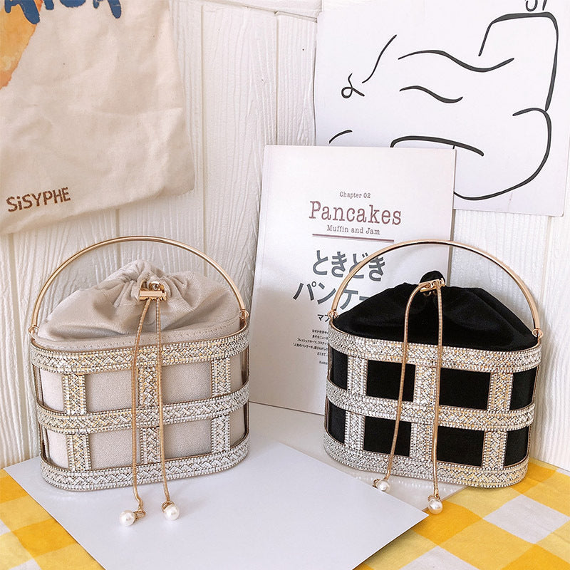 Rhinestone Round  Euro style Handbags HB1455