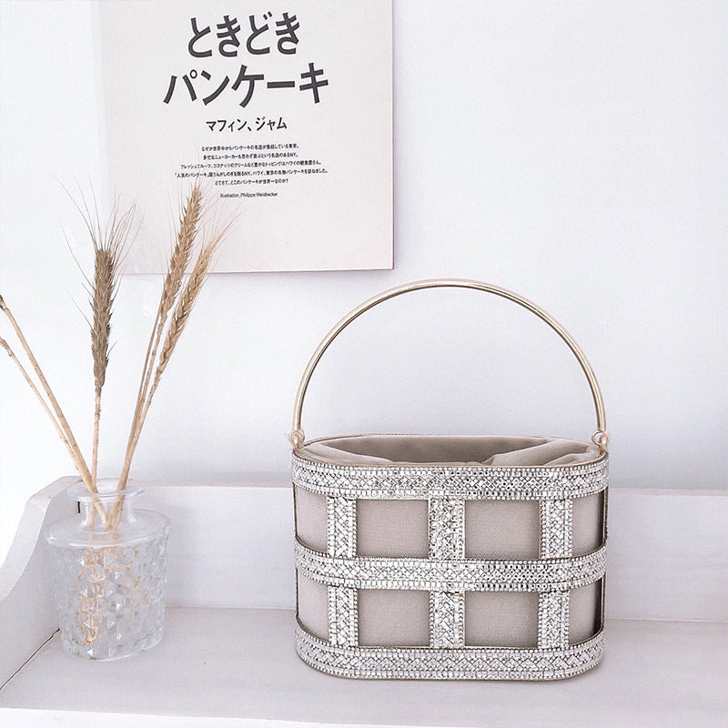 Rhinestone Round  Euro style Handbags HB1455