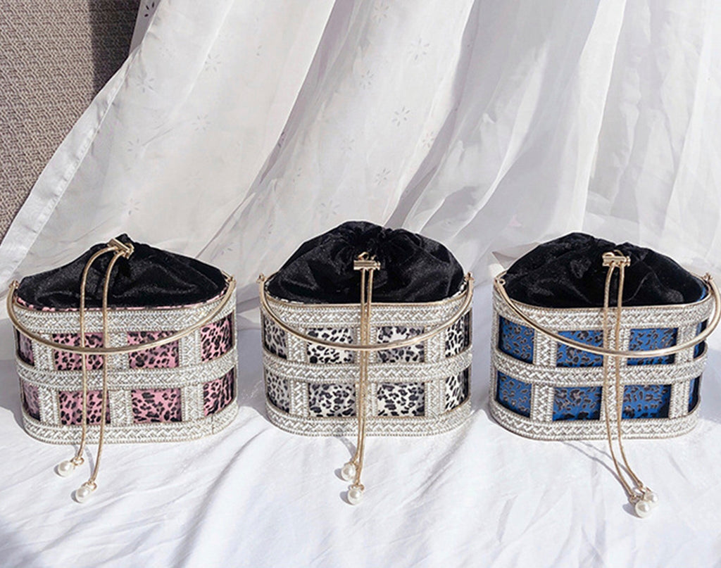 Rhinestone Round  Euro style Handbags HB1455